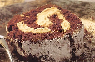 кофейный рулет с пралине