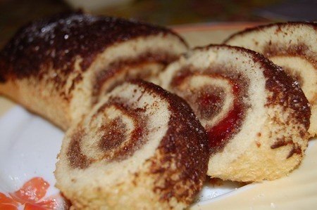 рулет с джемом рулет с джемом